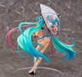 Hatsune Miku GT Project 1/7 Scale Pre-Painted Figure: Racing Miku 2019 Thailand Ver. [AQ] thumbnail 4
