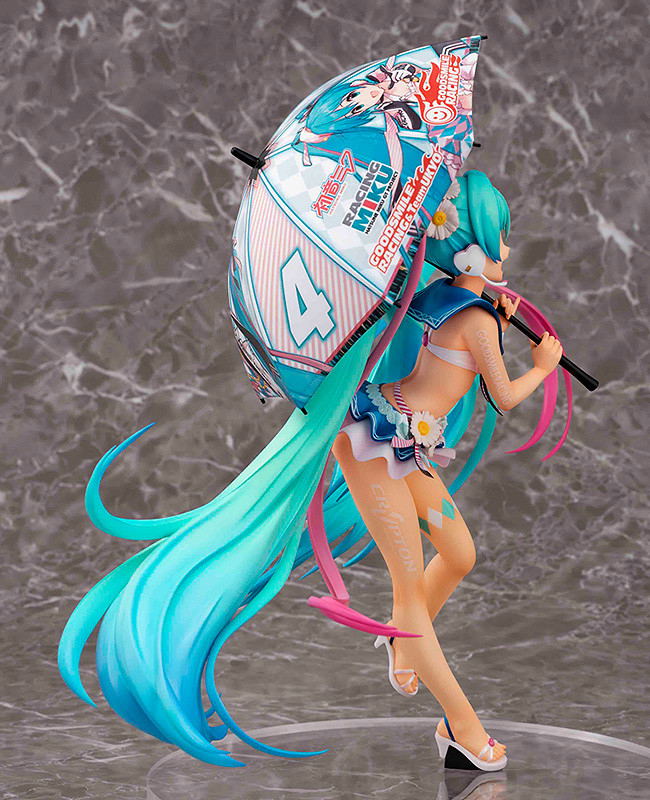 Hatsune Miku GT Project 1/7 Scale Pre-Painted Figure: Racing Miku 2019 Thailand Ver. [AQ] image 6