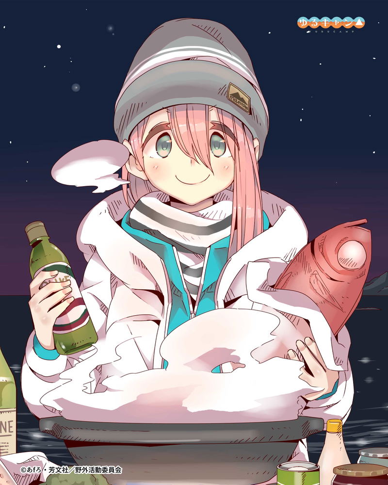 Yurucamp - Art Wood Board Nadeshiko B 2021 Ver. image 1
