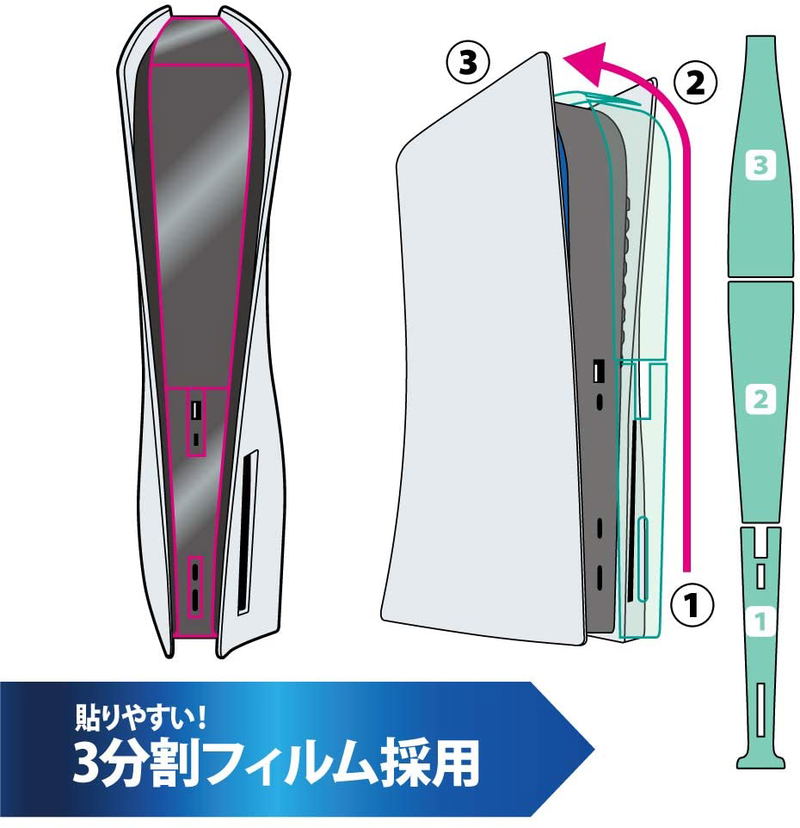 Main Unit Protection Film for PlayStation 5 image 4
