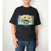 Pui Pui Molcar - Shiromo Escape Big Silhouette T-shirt (XL Size)