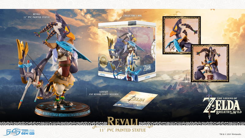 The Legend of Zelda Breath of the Wild PVC Painted Statue: Revali [Standard Edition] image 36