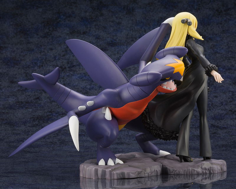 ARTFX J Pokemon Series 1/8 Scale Pre-Painted Figure: Cynthia with Garchomp image 4