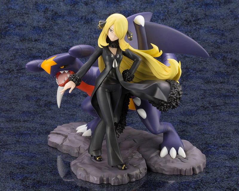 ARTFX J Pokemon Series 1/8 Scale Pre-Painted Figure: Cynthia with Garchomp image 6