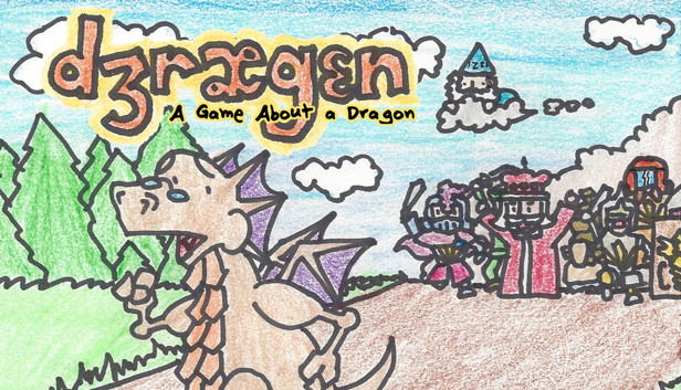 DRAGON: A Game About a Dragon <span class="ext" style="background-color: #2a475e; color: #FFFFFF;">STEAM</span> <span class="ext ext_digital">digital</span> image 1