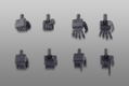 Frame Arms 1/100 Scale Plastic Model Kit: Type 48 II Kagutsuchi Otsu Sniper Type: RE2 thumbnail 11