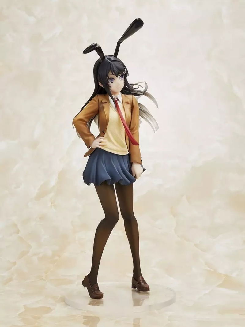 Rascal Does Not Dream of Bunny Girl Senpai Pre-Painted Coreful Figure: Sakurajima Mai Uniform Bunny Ver. image 5