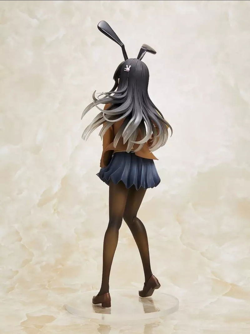 Rascal Does Not Dream of Bunny Girl Senpai Pre-Painted Coreful Figure: Sakurajima Mai Uniform Bunny Ver. image 7