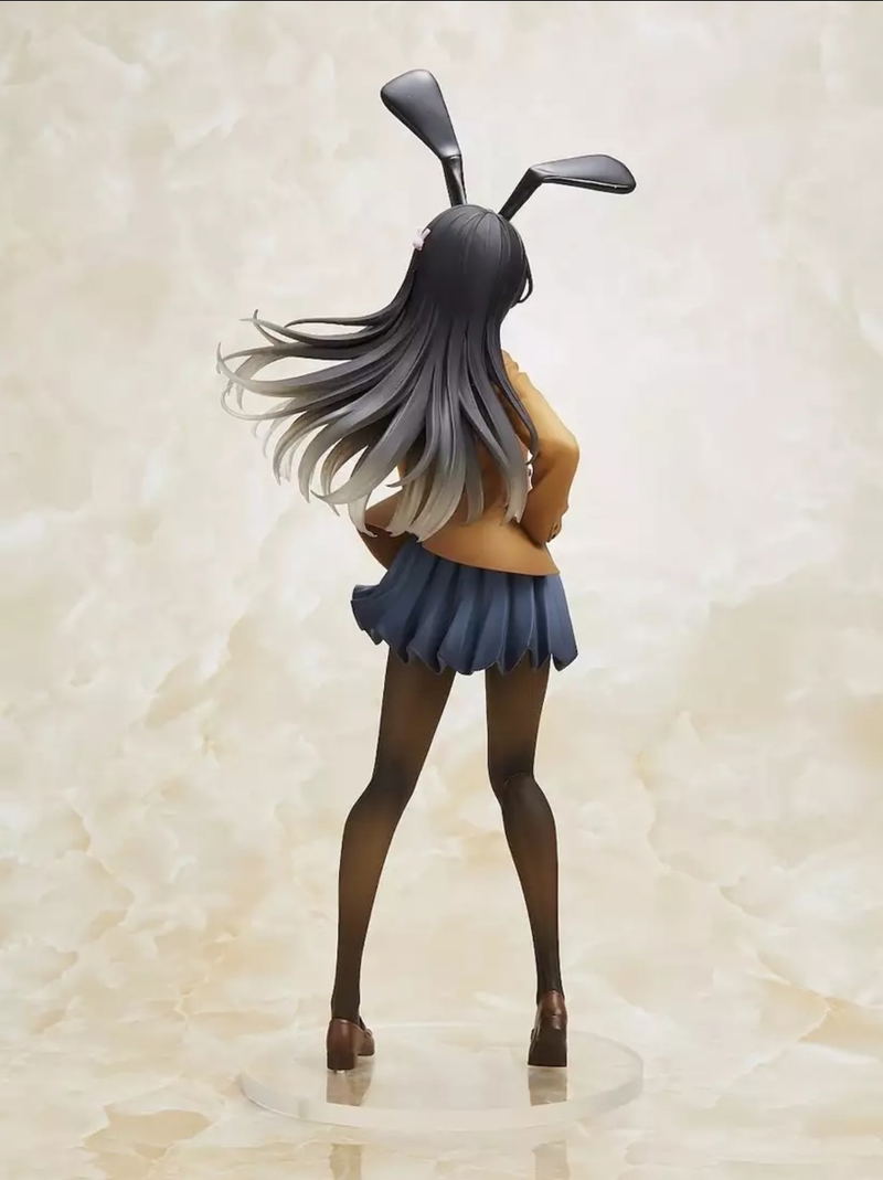 Rascal Does Not Dream of Bunny Girl Senpai Pre-Painted Coreful Figure: Sakurajima Mai Uniform Bunny Ver. image 8