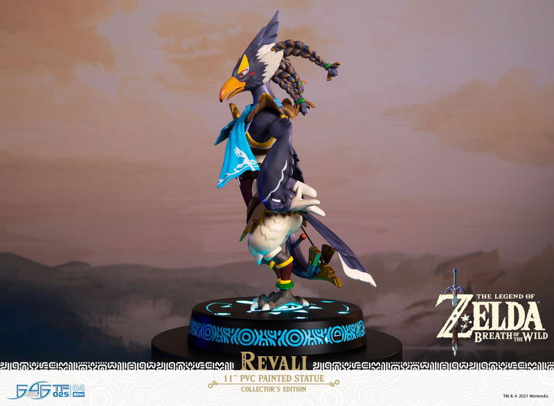 The Legend of Zelda Breath of the Wild PVC Painted Statue: Revali [Collector's Edition] image 15