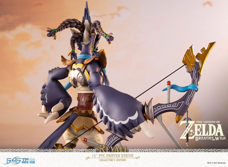 The Legend of Zelda Breath of the Wild PVC Painted Statue: Revali [Collector's Edition] image 21