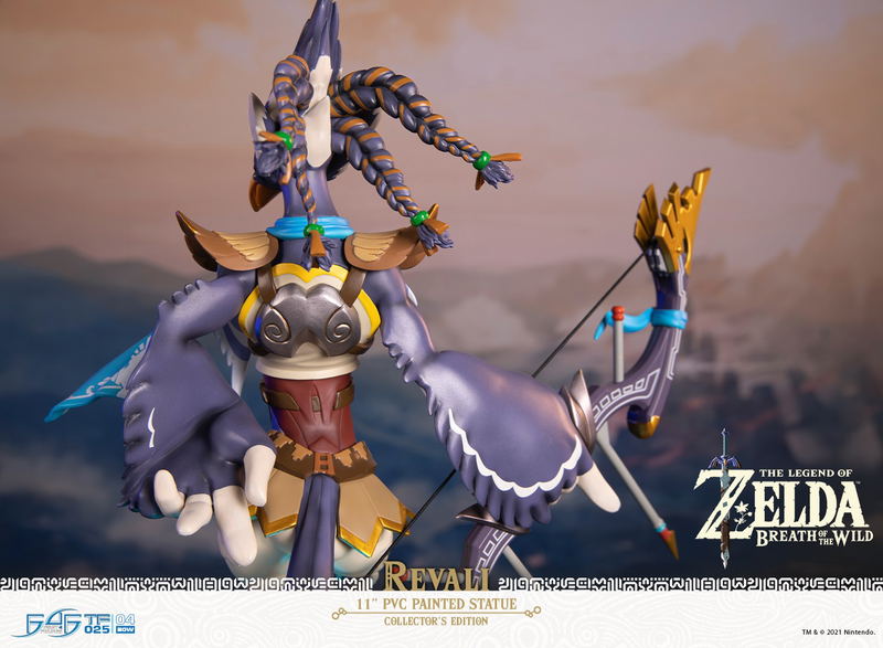 The Legend of Zelda Breath of the Wild PVC Painted Statue: Revali [Collector's Edition] image 22