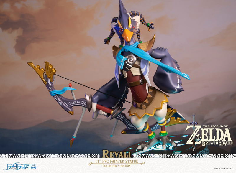 The Legend of Zelda Breath of the Wild PVC Painted Statue: Revali [Collector's Edition] image 25