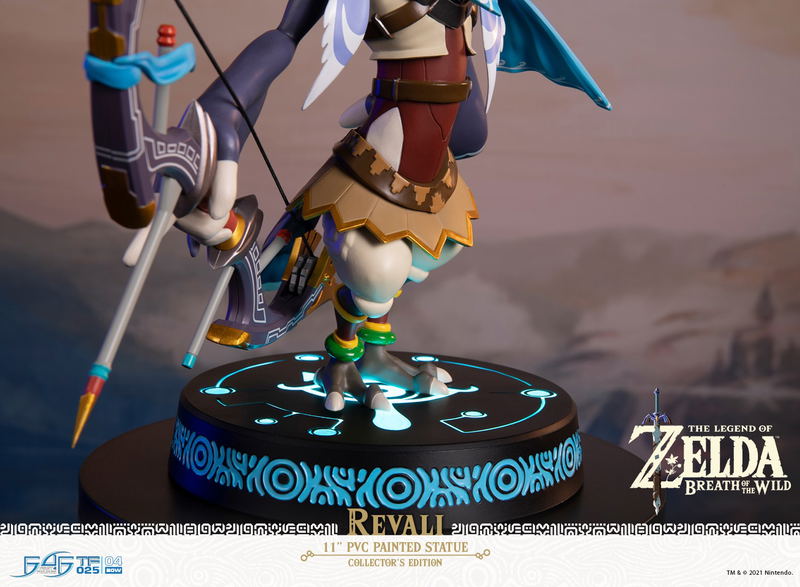The Legend of Zelda Breath of the Wild PVC Painted Statue: Revali [Collector's Edition] image 32