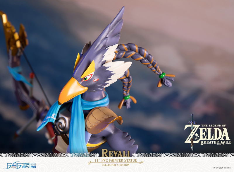 The Legend of Zelda Breath of the Wild PVC Painted Statue: Revali [Collector's Edition] image 34