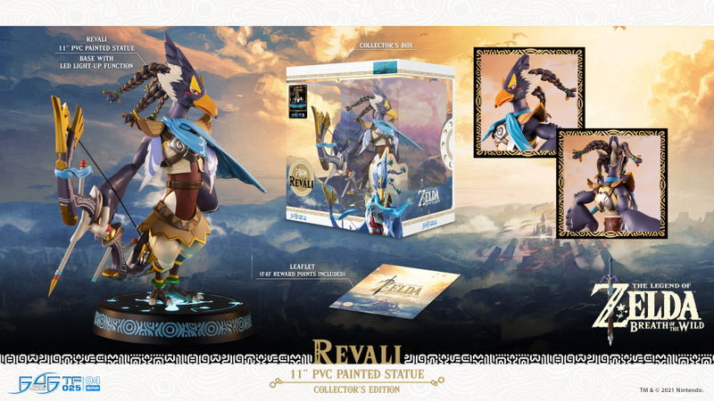 The Legend of Zelda Breath of the Wild PVC Painted Statue: Revali [Collector's Edition] image 41