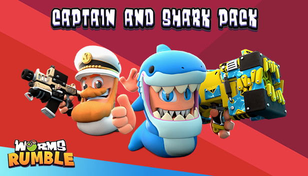 Worms Rumble: Captain & Shark Double Pack (DLC) DLC STEAM digital — Import Game Deal
