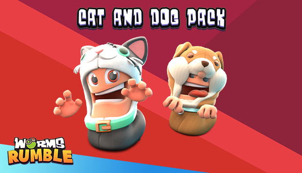 Worms Rumble: Cats & Dogs Double Pack (DLC) DLC STEAM digital — Import Game Deal