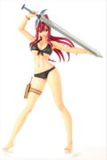 Fairy Tail 1/6 Scale Pre-Painted Figure: Erza Scarlet Swimsuit Gravure_Style (Re-run) thumbnail 1