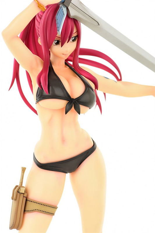 Fairy Tail 1/6 Scale Pre-Painted Figure: Erza Scarlet Swimsuit Gravure_Style (Re-run) image 19