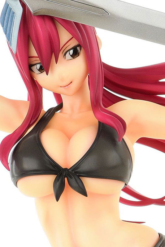Fairy Tail 1/6 Scale Pre-Painted Figure: Erza Scarlet Swimsuit Gravure_Style (Re-run) image 27