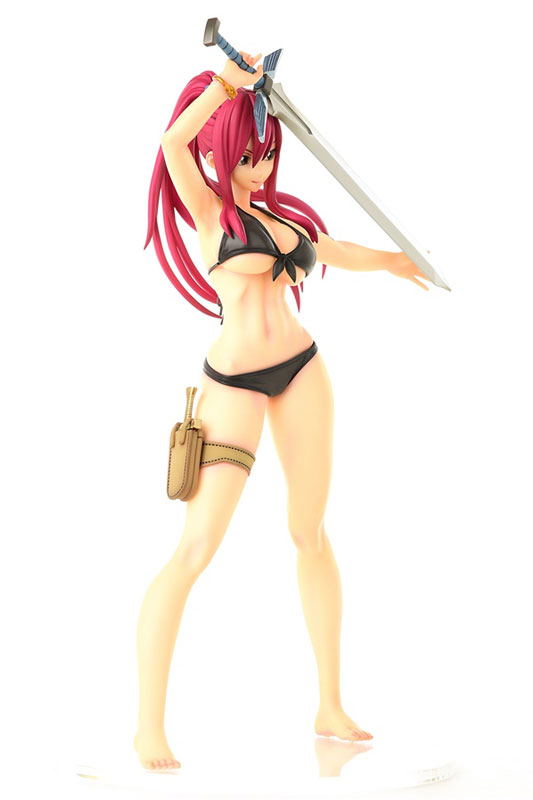 Fairy Tail 1/6 Scale Pre-Painted Figure: Erza Scarlet Swimsuit Gravure_Style (Re-run) image 3