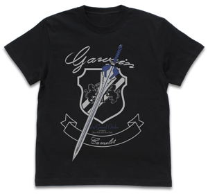 Fate / Grand Order -Sacred Round Table Area Camelot - Movie Version FGO Camelot Gawain Motif T-shirt Black (L Size)_