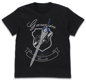 Fate / Grand Order -Sacred Round Table Area Camelot - Movie Version FGO Camelot Gawain Motif T-shirt Black (XL Size)_