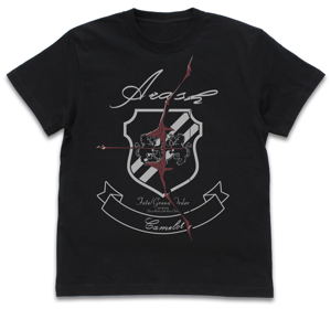 Fate / Grand Order -Sacred Round Table Area Camelot - Movie Version FGO Camelot Arash Motif T-shirt Black (L Size)_