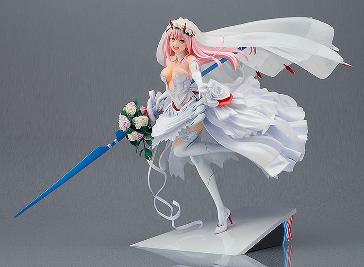 Darling In The Franxx 1/7 Scale Pre-Painted Figure: Zero Two For My Darling xx Memorial Board [GSC Online Shop Exclusive Ver.] image 5