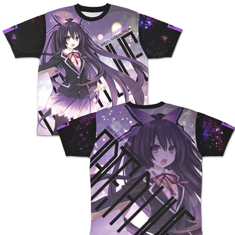Date A Live IV - Toka Yatogami Limited Edition Ver. Double-sided Full graphic T-shirt (XL Size) image 1