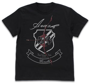 Fate / Grand Order -Sacred Round Table Area Camelot - Movie Version FGO Camelot Arash Motif T-shirt Black (M Size)_