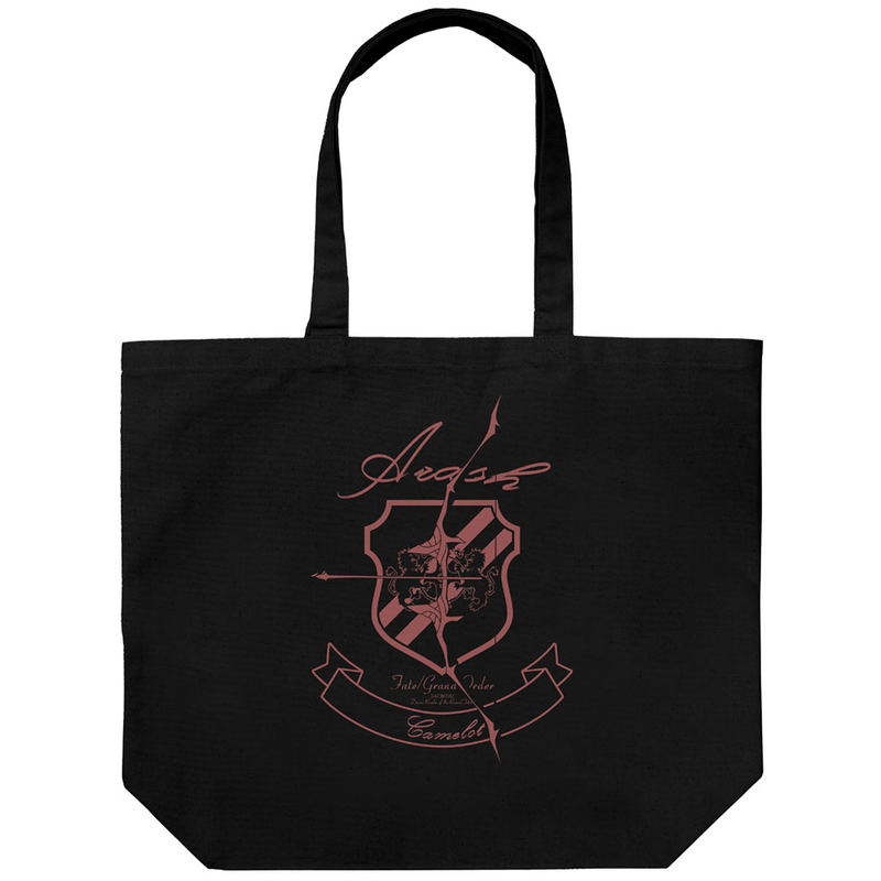 Fate / Grand Order Sacred Round Table Area Camelot - Theatrical version FGO Camelot Arash Motif Large Tote Black image 1