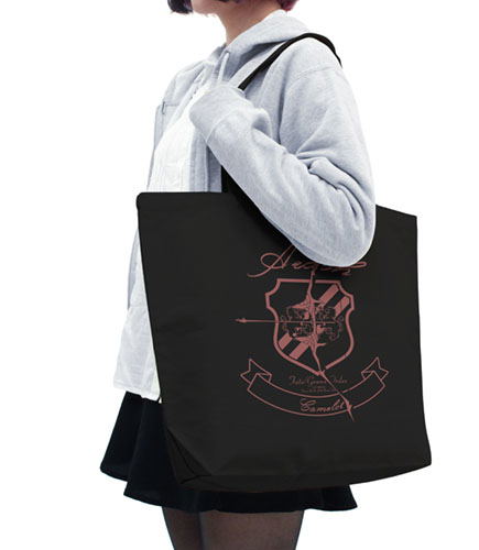 Fate / Grand Order Sacred Round Table Area Camelot - Theatrical version FGO Camelot Arash Motif Large Tote Black image 2