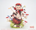 Genshin Impact 1/7 Scale Pre-Painted Figure: Klee the Spark Knight Ver. thumbnail 2