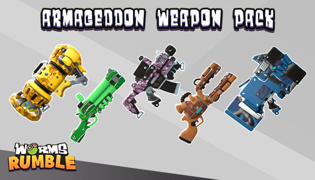 Worms Rumble: Armageddon Weapon Skin Pack (DLC) STEAM DLC digital — Import Game Deal