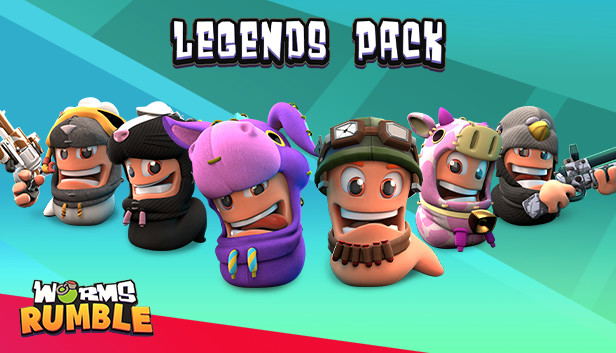 Worms Rumble: Legends Pack (DLC) <span class="ext" style="background-color: #B0000F; color: #FFFFFF;">DLC</span> <span class="ext" style="background-color: #2a475e; color: #FFFFFF;">STEAM</span> <span class="ext ext_digital">digital</span> image 1