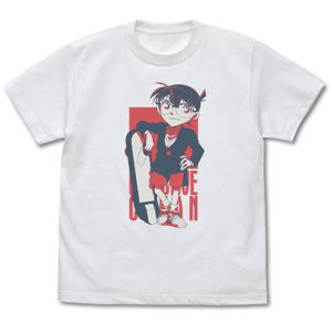 Detective Conan - Conan Edogawa Window T-shirt White (L Size)_