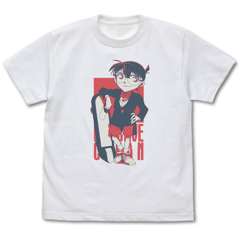 Detective Conan - Conan Edogawa Window T-shirt White (XL Size)