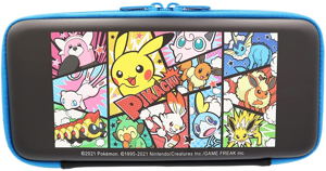 Pokemon Comic Smart Pouch EVA for Nintendo Switch