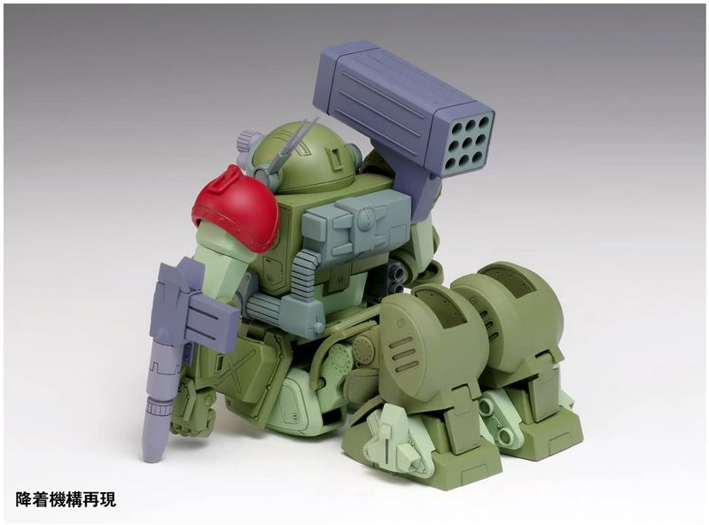 Armored Trooper Votoms 1/35 Scale Plastic Model Kit: Scopedog Red Shoulder Custom PS Ver. (Re-run) image 8