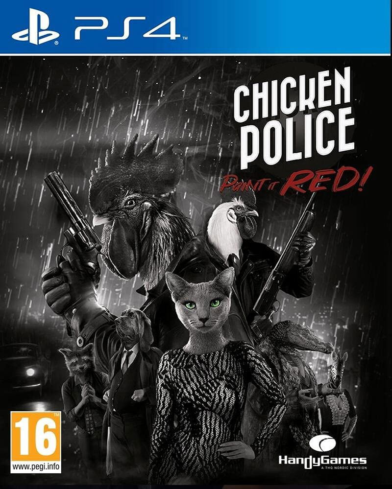 Chicken Police - Paint it RED! — Import Game Deal