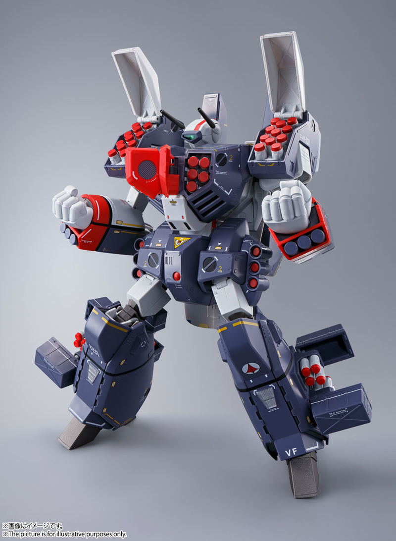 DX Chogokin The Super Dimension Fortress Macross: VF-1J Armored Valkyrie (Ichijyo Hikaru Custom) image 11