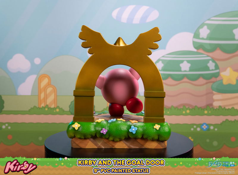 Kirby PVC Painted Statue: Kirby and the Goal Door [Standard Edition] image 17