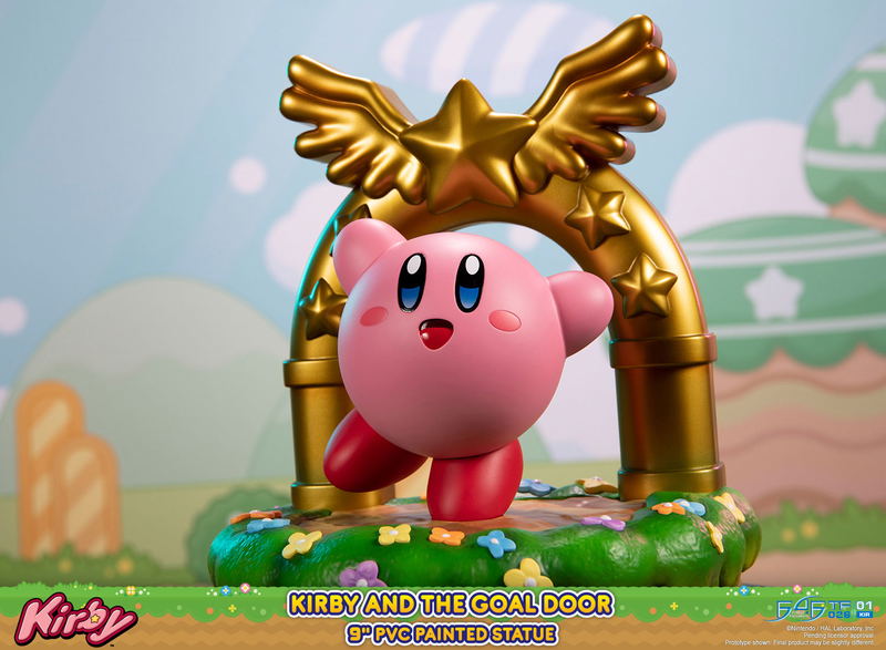 Kirby PVC Painted Statue: Kirby and the Goal Door [Standard Edition] image 23