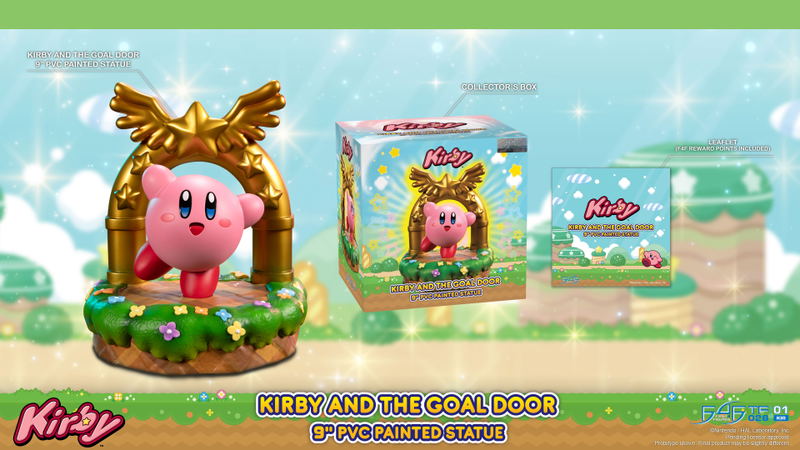 Kirby PVC Painted Statue: Kirby and the Goal Door [Standard Edition] image 31
