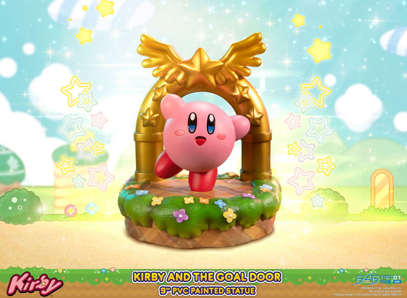 Kirby PVC Painted Statue: Kirby and the Goal Door [Standard Edition] image 10