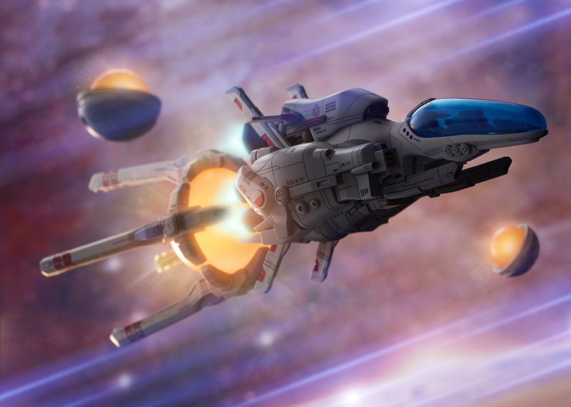 R-TYPE 1/120 Scale Pre-Painted Figure: R-9A Arrow Head image 20