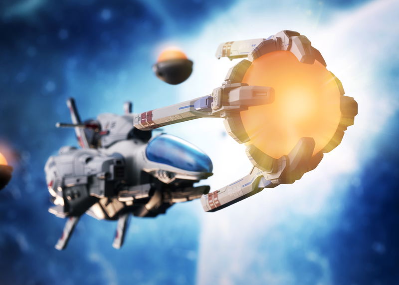 R-TYPE 1/120 Scale Pre-Painted Figure: R-9A Arrow Head image 23