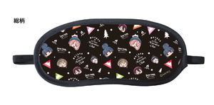 Yurucamp - Eye Mask Full Pattern_